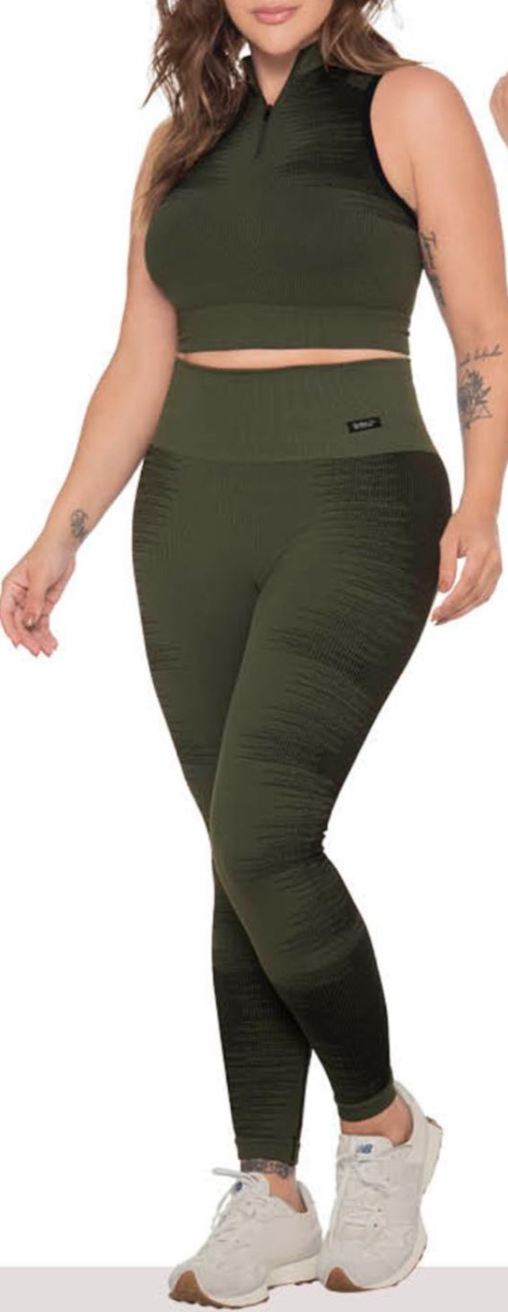 Military Green Top